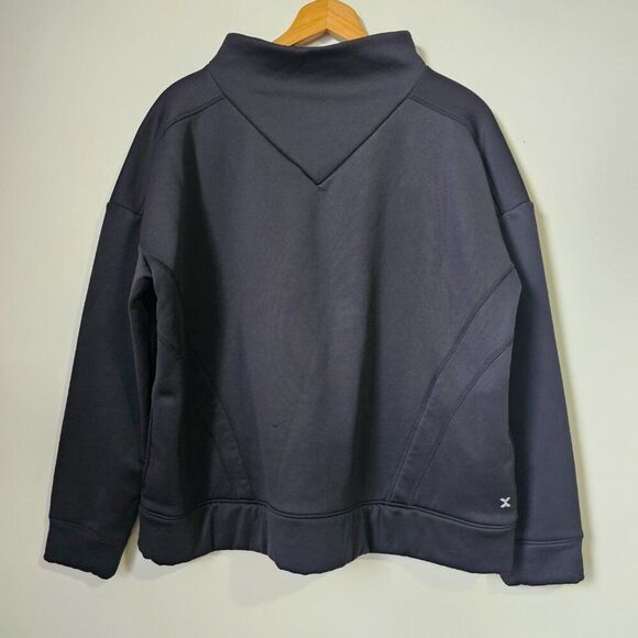 EUC XERSION BLACK MOCK NECK SWEATER PULLOVER SIZE XL - Picture 1 of 15